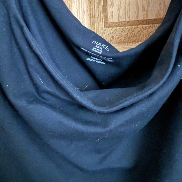 nuuds Black Women's Off the Shoulder Bodysuit - Picture 2 of 2